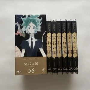 Land of the Lustrous First Press Limited Edition Blu-ray Box Set of 6 Volumes - Foto 1 di 16