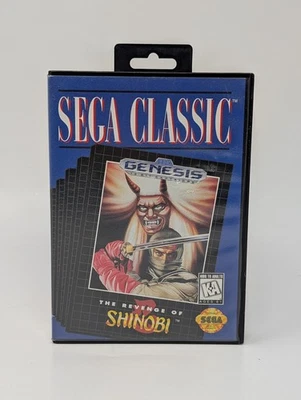 The Revenge of Shinobi Sega Genesis, 1989 CIB Complete - Image 1 of 4