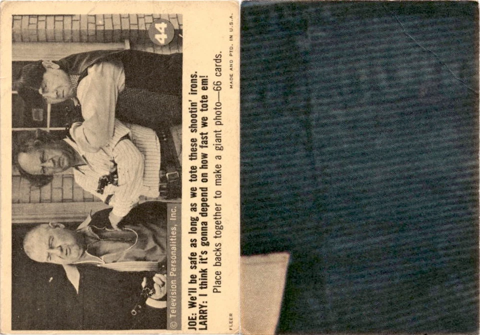 1966 Fleer, Three Stooges, #44 - Image 1 of 1
