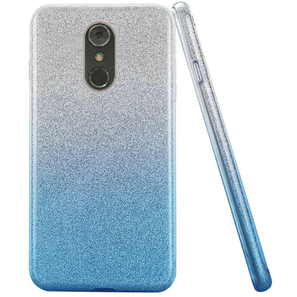 GSA Two Tone Glitter Hybrid for LG Stylo 4 - Light Blue - Image 1 of 1
