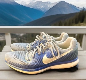 Nike Air Zoom Pegasus 34 Hombres EE. UU. 8.5 Zapato para Correr Gris Azul 88055-07 (E) - Imagen 1 de 7