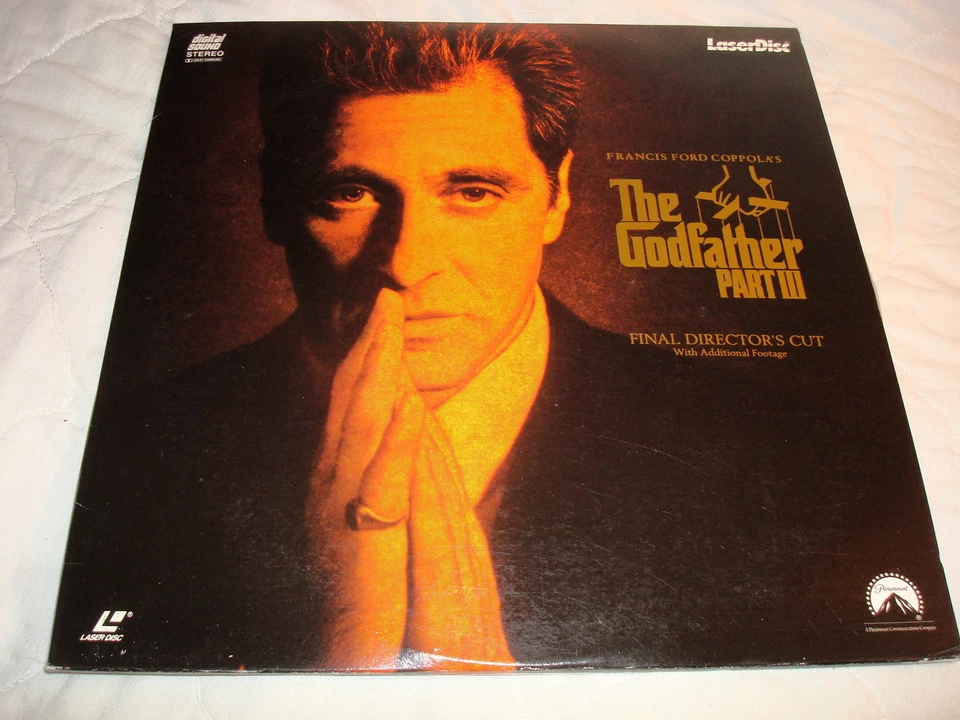 GODFATHER PART III-AL PACINO/DIANE KEATON/ANDY GARCIA/ 2 DISC-MADE IN JAPAN- LD Foto 1 de 1