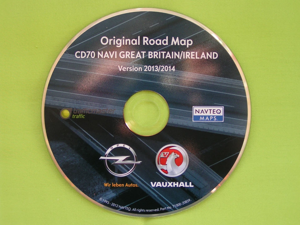 NAVIGATION OPEL CD 70 NAVI ENGLAND IRLAND 2014 ZAFIRA ASTRA CORSA SIGNUM MERIVA - Bild 1 von 1
