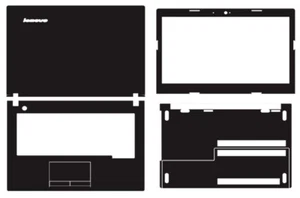 Carbon Vinyl Sticker Skin Decal Cover for ThinkPad E40-70 E41-80 (K41-80) Laptop - Afbeelding 1 van 34