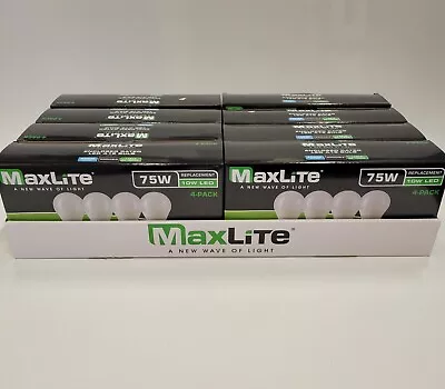 32 75W Replacement 10W LED Light Bulbs 1100L Daylight 5000k A19 Dimmable E26 - Image 1 of 4