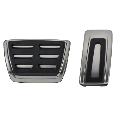 NEW OEM VW Volkswagen Aluminum Pedal Caps Set For Golf Jetta Tiguan SportWagen - Image 1 of 4