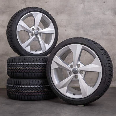 Audi A3 S3 Winterräder 18 Zoll 8Y 8V Felgen 8Y0601025CP silber - Bild 1 von 4