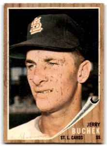 1962 TOPPS JERRY BUCHEK RC ST. LOUIS CARDINALS #439 - Picture 1 of 2