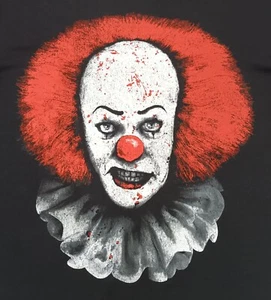 IT, Pennywise the Clown (Tim Curry) t-shirt, black, size M - Picture 1 of 4