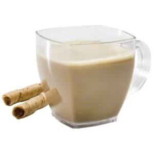 96 Disposable Plastic Coffee Mugs Travel Square Coffee Tea Espresso Dessert Cups - Picture 1 of 4