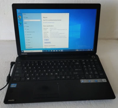 TOSHIBA SATELLITE C55-A5204 15.6" INTEL CORE i3 2.50GHz 8GB  500GB  WIN 10 PRO  - Image 1 of 4
