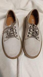 Kenneth Cole Reaction Boys Lace Up Shoes Child Sz 11 Take Buck Tan Suede Oxfords
