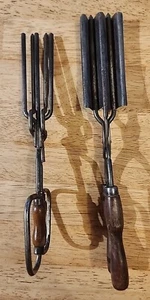 Vintage Victorian Antique Hair Styling Stovetop Curling Waver & Hair Crimper - Picture 1 of 19