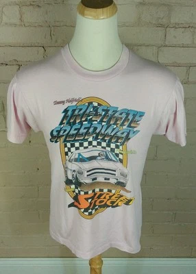 Vtg 80s Sprint Car Street Stock Screen Stars T Shirt Tri State Speedway L Racing Foto 1 de 4
