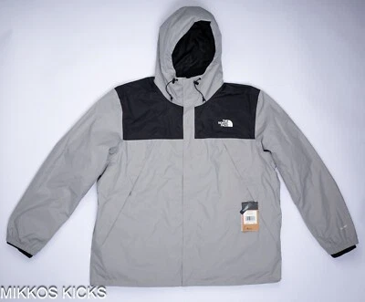 Chaqueta aislante impermeable con capucha para hombre The North Face ANTORA TRICLIMATE - GRIS Foto 1 de 4