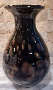 Springdale  Marielle Art Glass Vase 8 1/4" - Picture 1 of 8