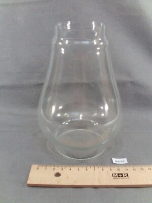 ancien verre de lampe tempête en verre hauteur 16,8 cm lampe à pétrole (DB44) - Photo 1/4