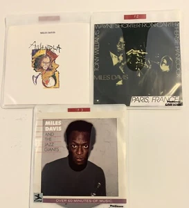 Miles Davis 3 CDs In Seperate Single Plastic Cases See Description For Titles - Imagen 1 de 2