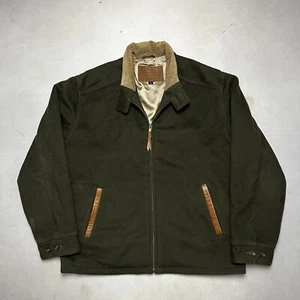 Golden Bear Sample Barracuda Lux Wool Jacket Coat Italy L USA Made - Picture 1 of 15