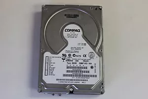 COMPAQ 313726-001 3.5 9.1GB WIDE ULTRA SCSI 3 80 PIN HARD DRIVE 313706-B21 - Picture 1 of 3