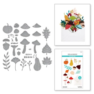 Spellbinders - Umschlag der Wundersammlung - Herbstwunder geätzte Würfel - Bild 1 von 2