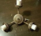 Lot of 5 Ceiling Fan 3 Arm Light Kit Universal Fitters Cobblestone Old Chicago