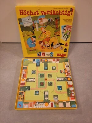 HABA: 4209 Höchst verdächtig! verfolgt, verhört, verhaftet komplett + Anleitung - Bild 1 von 4