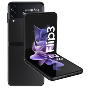 Samsung Galaxy Z Flip 3 5G SM-F711W AT&T or GSM CDMA Unlocked FAIR 5-7/10 ISSUES
