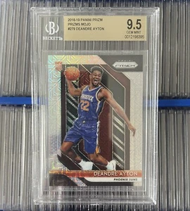 DEANDRE AYTON 2018-19 Prizm Mojo 15/25 #279 Rookie RC BGS 9.5 POP 4 Suns Lakers - Imagen 1 de 5