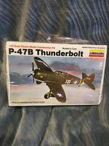 Rare Model Airplane - P-47B Thunderbolt, Lindberg / Necomisa, 1:72, USA, 1981 - Picture 1 of 1
