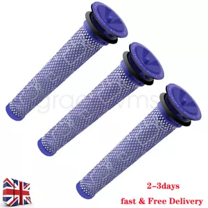 3 replacement filters for Dyson V6 V7 V8 DC58 DC59 animal vacuum cleaner UK - Picture 1 of 11