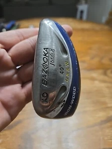 Tour Edge Bazooka JMax Draw 9 Iron-Wood 40º Graphite ladies Flex - Picture 1 of 7