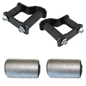 Grillete de resorte de hoja trasera y buje delantero para 05-19 Frontier Xterra 722-124 - Imagen 1 de 6