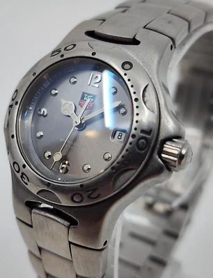 Tag Heuer Silver WL1311.BA0708 Kirium Watch Womens Gray Professional Stainless - Image 1 of 4