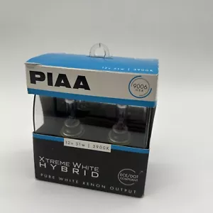 PIAA 9006/HB4 Xtreme White Hybrid Headlight Halogen Light Bulbs Twin Pack 3900K - Foto 1 di 5