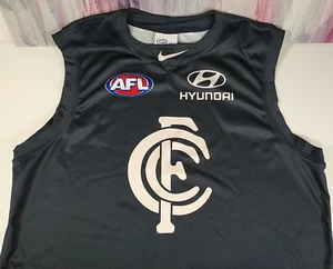 AFL Nike Retro Vintage Carlton Blues Mars Football Jumper Mens Size XL / 2XL - Picture 1 of 10