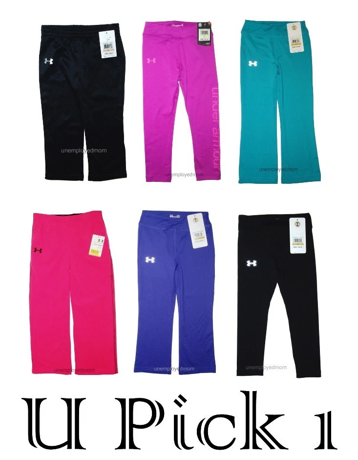 Леггинсы Under Armour брюки девочек UA Athletic Sports молодежи активный длинный низ - Изображение 1 из 1