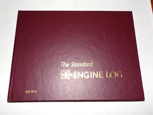 Aircraft Engine Log ASA-SE-2 Hard Cover - Picture 1 of 6