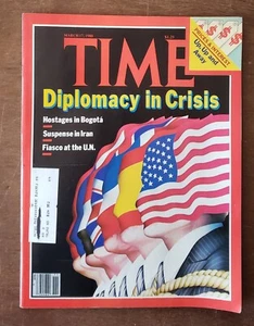 Time March 17 1980 Ronald Reagan Jimmy Carter Iran Hostages Bogota Hostages - Imagen 1 de 5