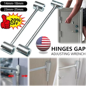 Door Hinge Adjustment Wrench Bender Hinges Gap Repair For 14-25mm Flag Hingles - Picture 1 of 15