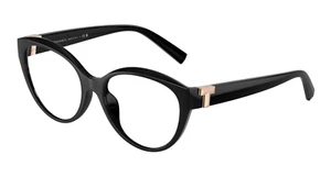 Tiffany & Co. Reading Glasses TF 2255-U 8001 52-17 Black & Gold Frames Readers - Picture 1 of 7
