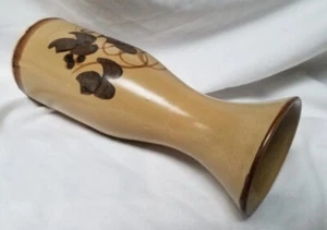 1970er USA Pacific Steinzeug handgefertigt bemalt Weinkaraffe Krug Keramik Vase 11,5" - Bild 1 von 18