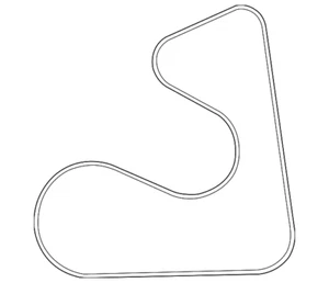 Genuine Honda Serpentine Belt 31110-5BA-A02 - Picture 1 of 2