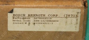 Bosch Rexroth DPR-1X 4WRZE+W R978909519 Card Hydraulik Servoventil NEU - Bild 1 von 3