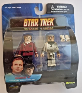 New Minimates Star Trek Series 4 Admiral Kirk & Duty Uniform Scotty Figures - Picture 1 of 6