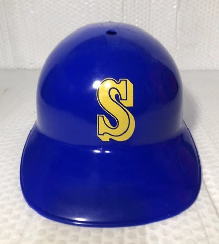 Vtg Laich 1969 Seattle Mariners Souvenir Batting Helmet Hard Hat Made in USA Cover