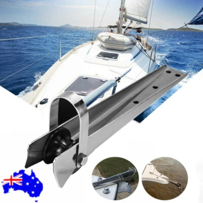 316 Stainless Steel Bow Anchor Self Launching Bow Roller Marine Boat Heavy Duty - image 1 of 4