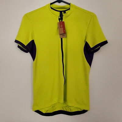 Jersey de ciclismo Specialized RBX Sport para mujer cremallera completa limón/índigo mediano NUEVO con etiquetas Foto 1 de 4