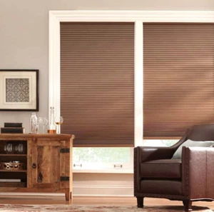 Mocha Cordless Blackout Cellular Shade - 60 in. W x 48 in. L - Picture 1 of 1