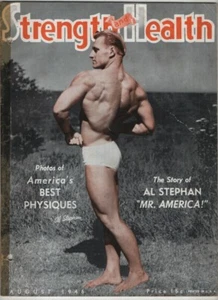 Strength & Health Mag Al Stephan August 1946 090921nonr - Imagen 1 de 2